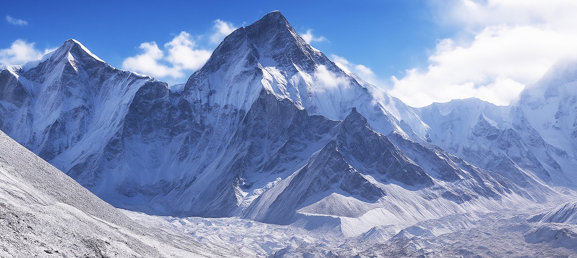 Bagini Glacier And Changabang Base Camp